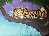 Jaguar - Jungle Mural