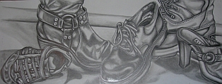 Shoes drawing